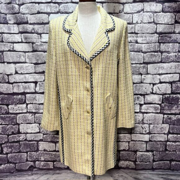 Koos Of Course Multicolored Light Weight Long Sleeve Coat Size L - Picture 1 of 10